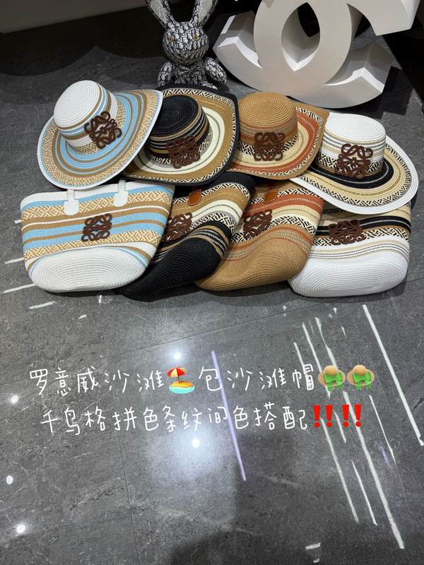 Loewe beach bag hat dx12